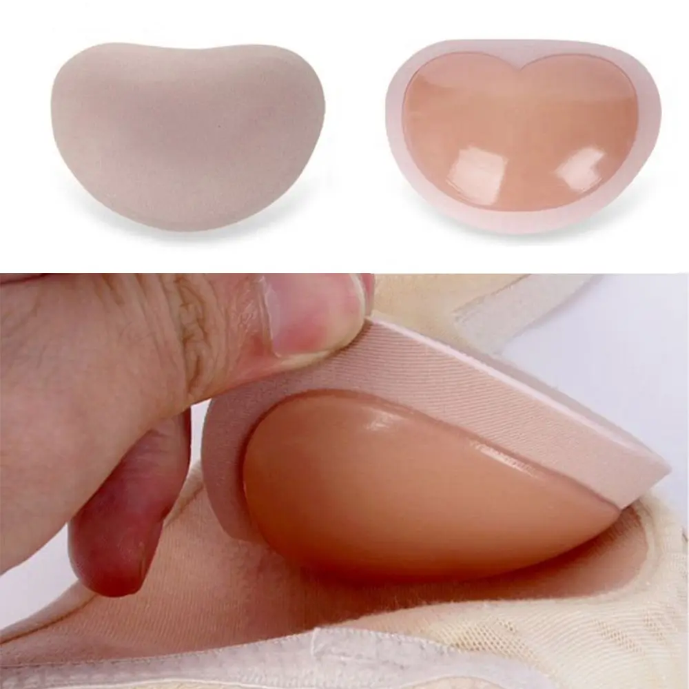 1 шт., мягкая удобная 3D накладка для бюстгальтера, вставка Пуш-ап, Аксессуары для подкладки груди, Женская съемная губка, интимные принадлежности