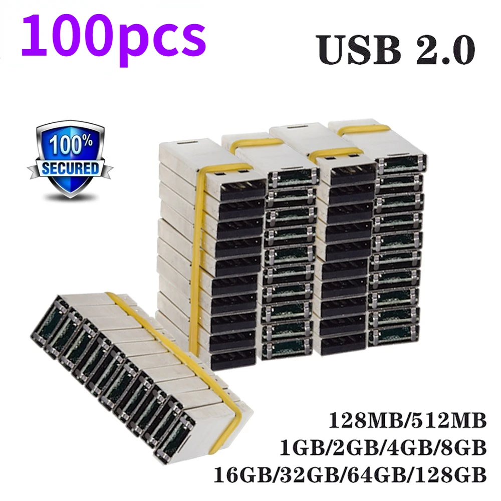 10-100pUSB2.0 мини крошечный чип 4/8/16/32 ГБ USB-памяти USB флэш-накопитель 64 ГБ 128 ГБ USB2.0 универсальная плата флешки оптовая продажа с фабрики
