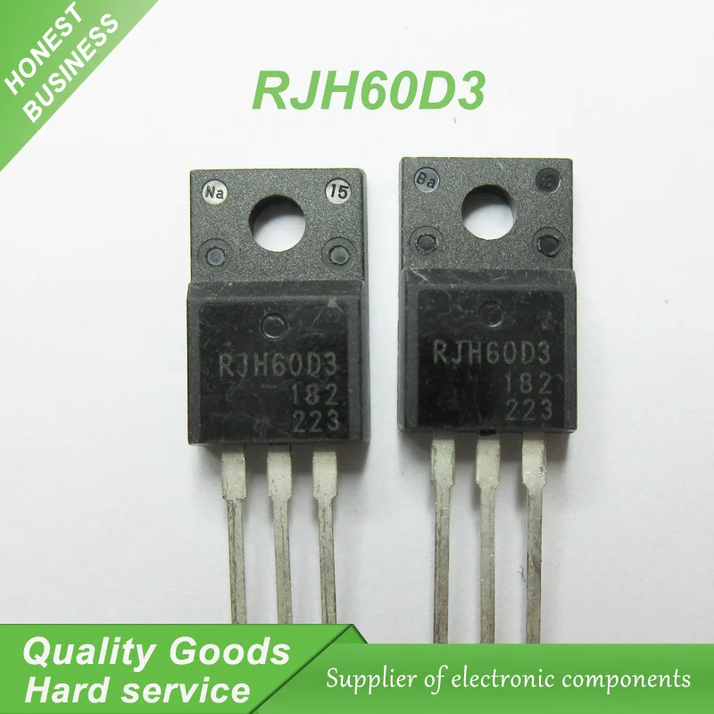 10 шт. Бесплатная доставка RJH60D3DPP RJH60D3 TO-220F 100% новая оригинальная гарантия качества