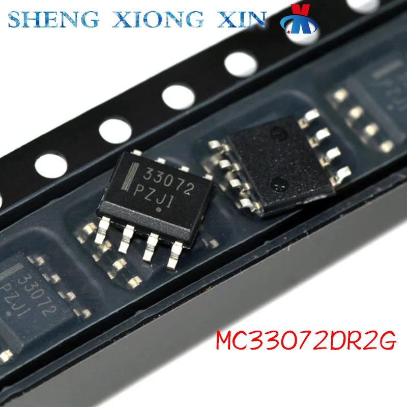10 шт./лот MC33072DR2G MC33072ADR2G SOP-8 Операционные усилители MC33072D MC33072 Интегральная схема