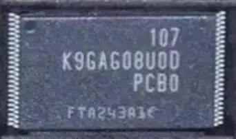 100% Новая Бесплатная доставка K9GAG08U0D-PCB0, K9GAG08UOD-PCBO