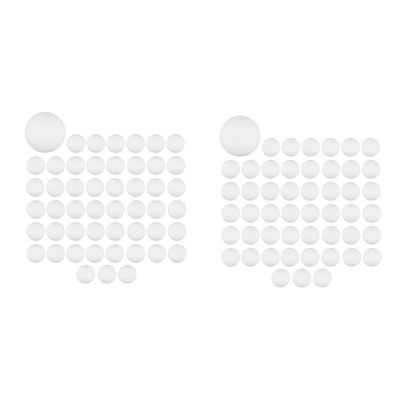 100 упаковок шариков для пинг-понга Премиум-класса, настольный мяч для продвинутых тренировок, легкие прочные бесшовные шарики белого цвета