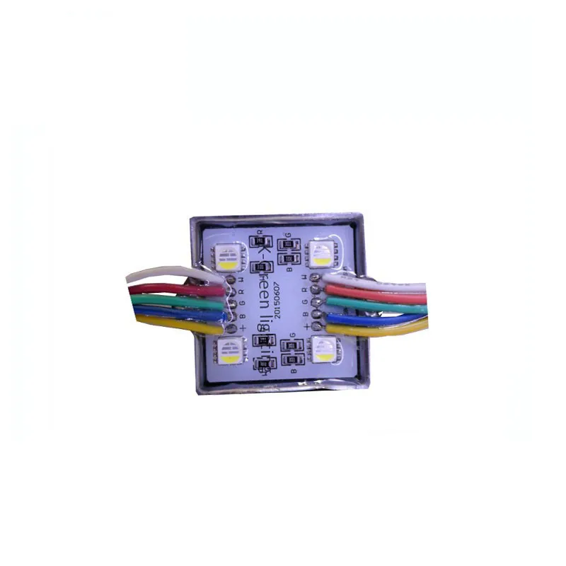 1000X высокое качество RGBW 4 в 1 цвет 12 В вход 5050SMD квадратный светодиодный модуль света водонепроницаемый IP65 Бесплатная доставка