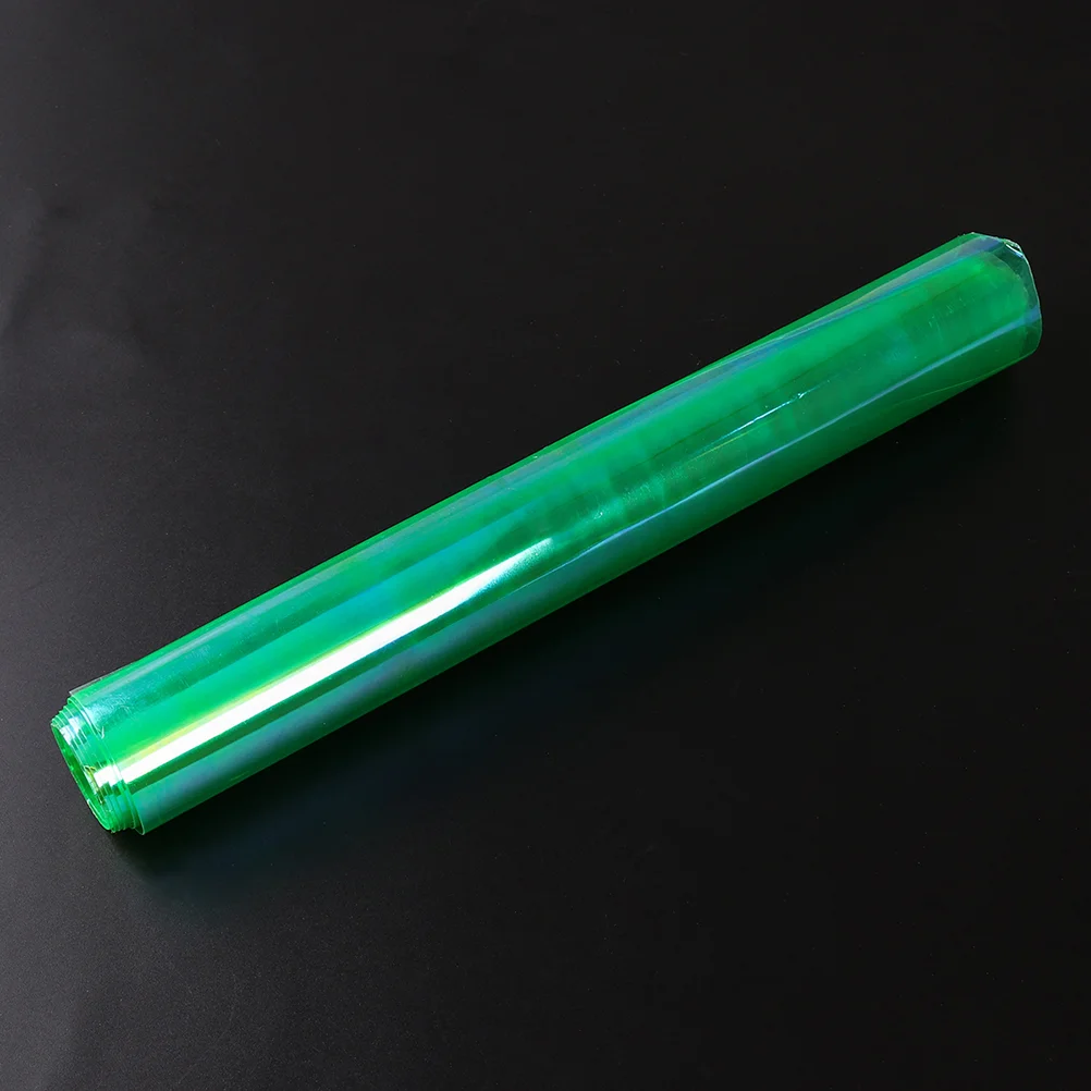 100x30 см Защитная пленка для автомобильных фар, меняющая цвет, виниловая пленка (зеленая)