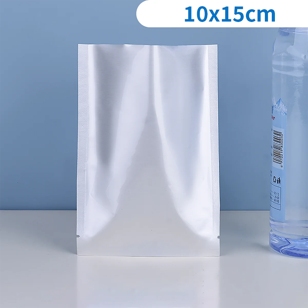 100шт 10x15 см Вакуумный упаковочный пакет из чистой алюминиевой фольги, вакуумные пакеты для хранения продуктов с горячим уплотнением, Вакуумный упаковочный пакет для деликатесов