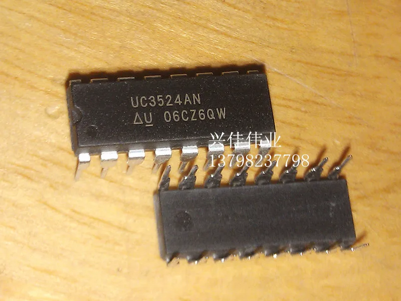 10ШТ Контроллер DIP-переключателя UC3524AN UC3524 DIP-16