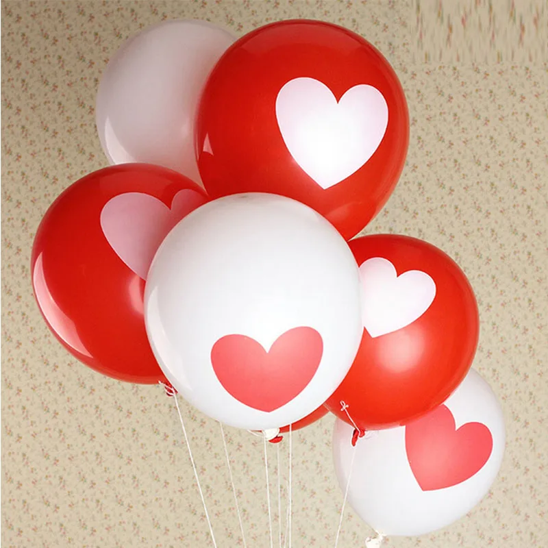 12 дюймов 2,8 г латексные воздушные шары с сердечками на день рождения, свадьбы, вечеринку в честь Дня Святого Валентина, Украсьте воздушный шар Горячей продажей оптом