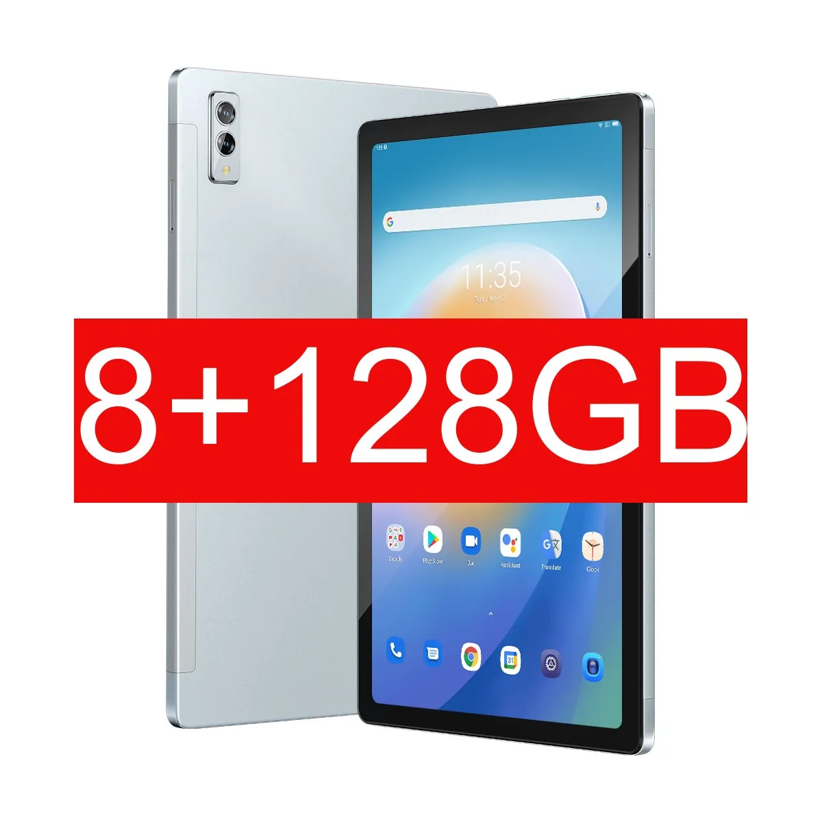 128 ГБ Планшет Blackview Tab 11 8 ГБ 10,36 Дюймов 2000x1200 2K Дисплей Восьмиядерный Widevine 6580 мАч Планшеты Android 11 ПК с двойным WiFi