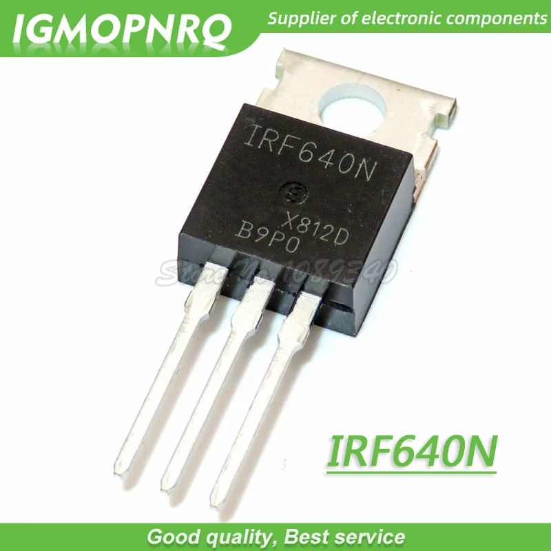 20 штук IRF640N IRF640 IRF640NPBF MOSFET MOSFT 200 В 18A 150 Мом 44,7nC TO-220 новый оригинальный