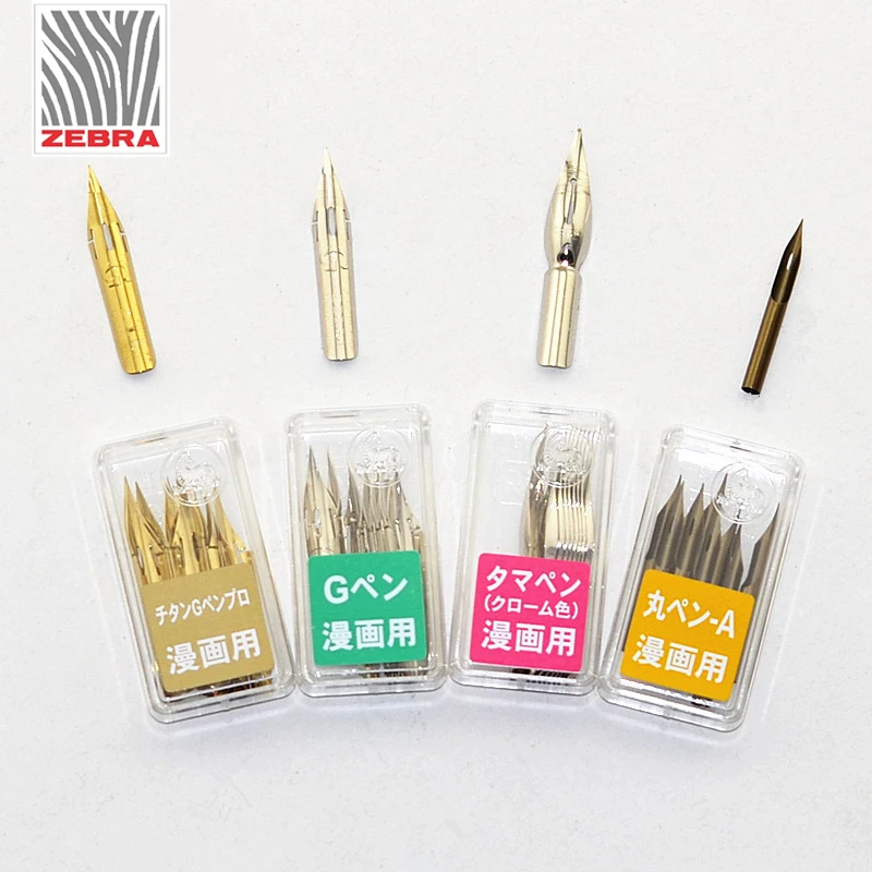 2019 Zebra titanium G pen перьевая ручка мультяшная Дип-ручка перо мультяшная ручка перо мультяшный инструмент