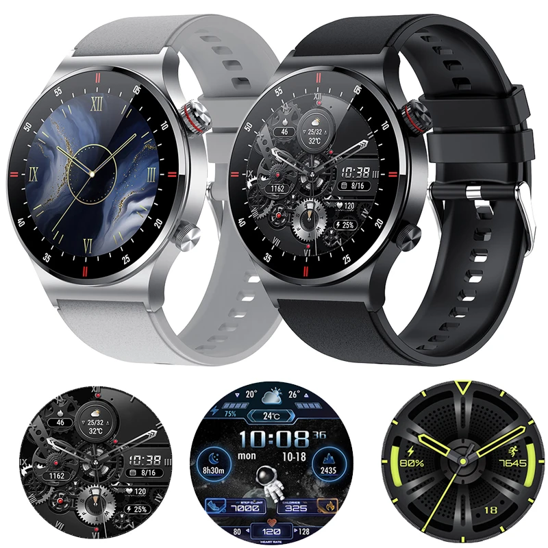 2023 Смарт-часы для Huawei Y5p Samsung Galaxy A01, Мужские Водонепроницаемые Спортивные Фитнес-Трекеры, Погодный Дисплей, Bluetooth-Вызов, Умные Часы