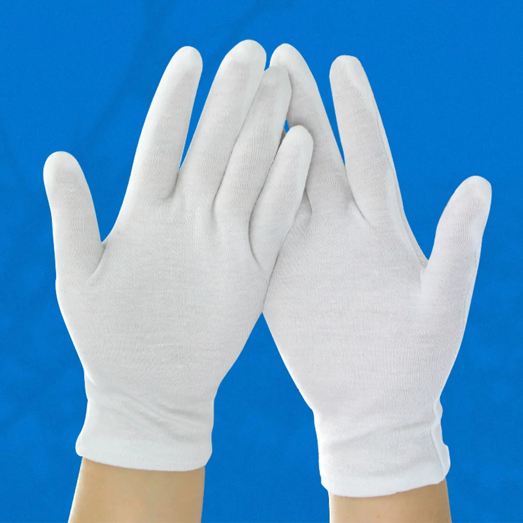 24 шт. компл. Рабочие перчатки Легкие и удобные С защитой материалов Защитные перчатки для работы с воздухопроницаемостью