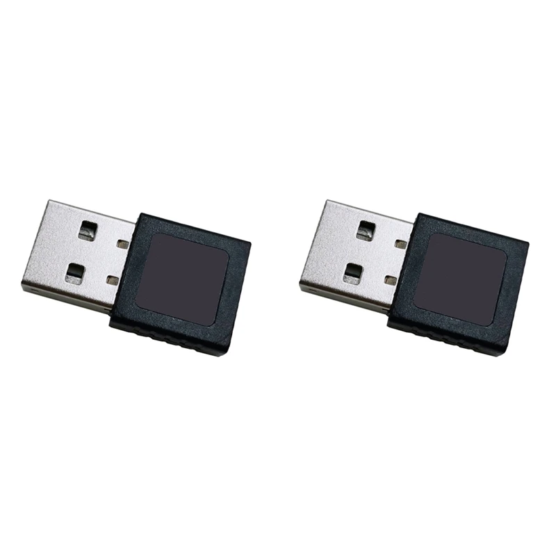 2X Mini USB Модуль Считывания отпечатков пальцев Устройство USB Считыватель Отпечатков Пальцев Для Windows 10 11 Hello Biometrics Ключ Безопасности