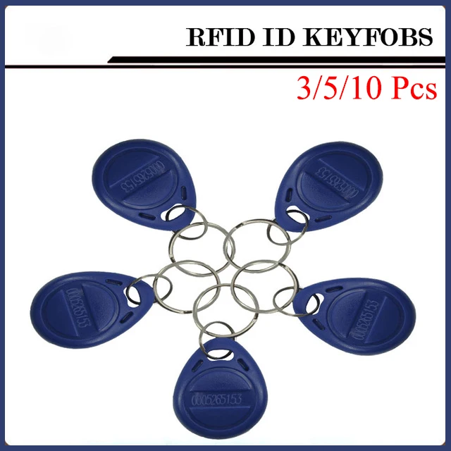 3/5/10 шт. RFID-карта 125 кГц RFID-ключ Id-Карта NFC Метки Для Входа В Дверь Nfc-карта Для Системы контроля доступа Timeclock
