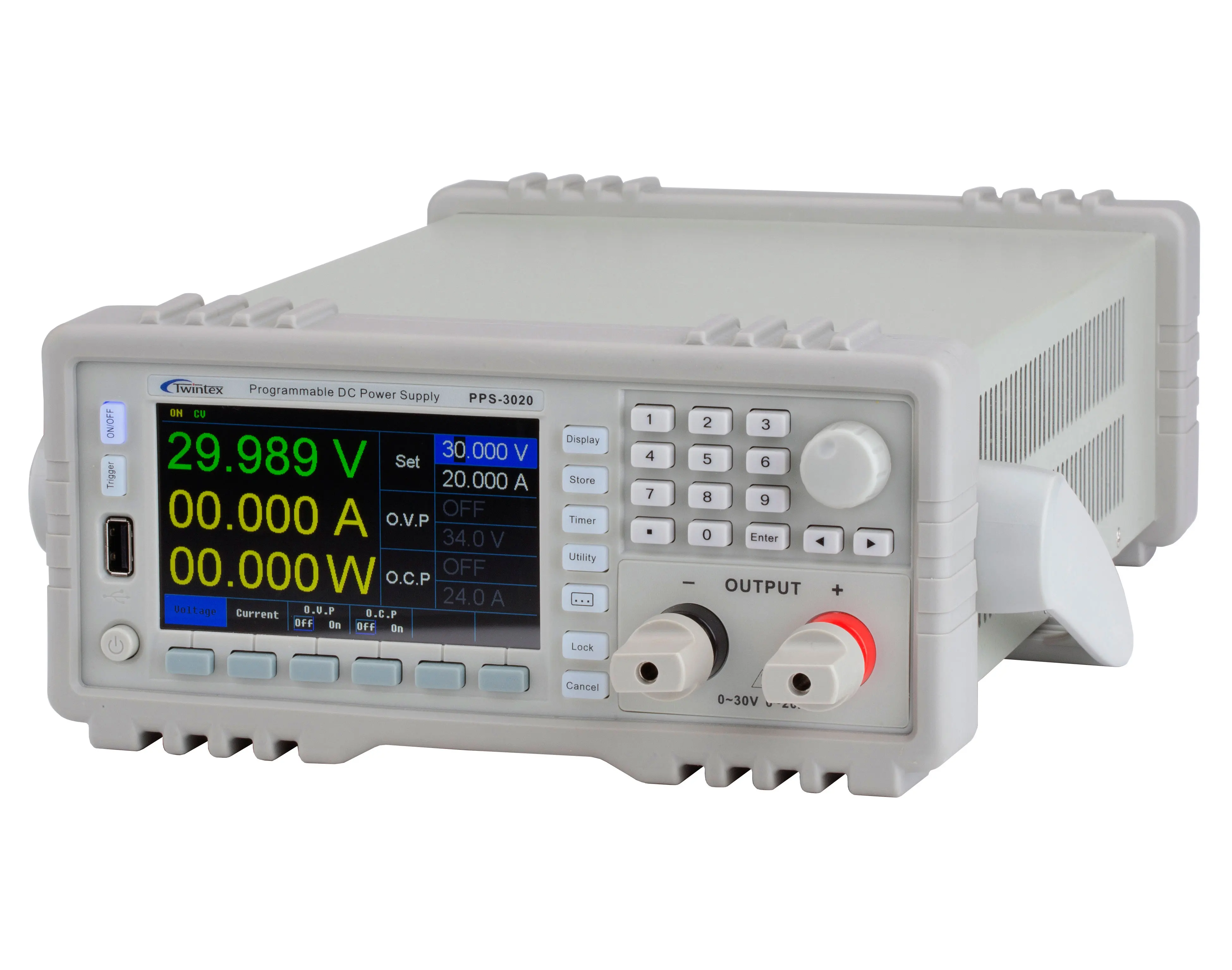 30V 20A Высокоточный Программируемый переключатель режима Лабораторного постоянного тока с Регулируемым источником питания PPS-3020