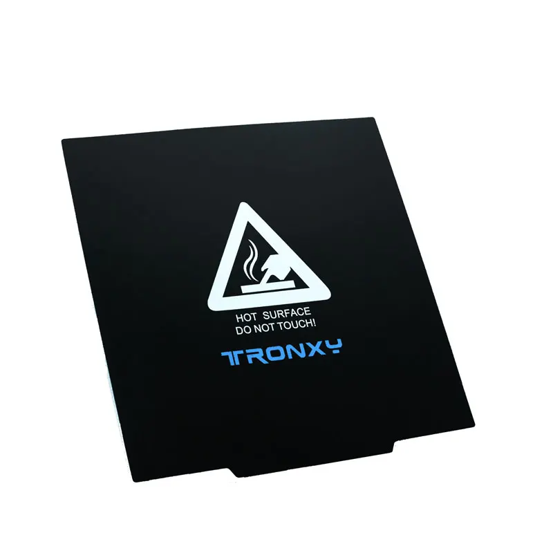 3D-принтер Tronxy, магнитная наклейка, 3D-печать, поверхность для сборки кровати, гибкие платформы, Двойная лента, Детали кровати с подогревом