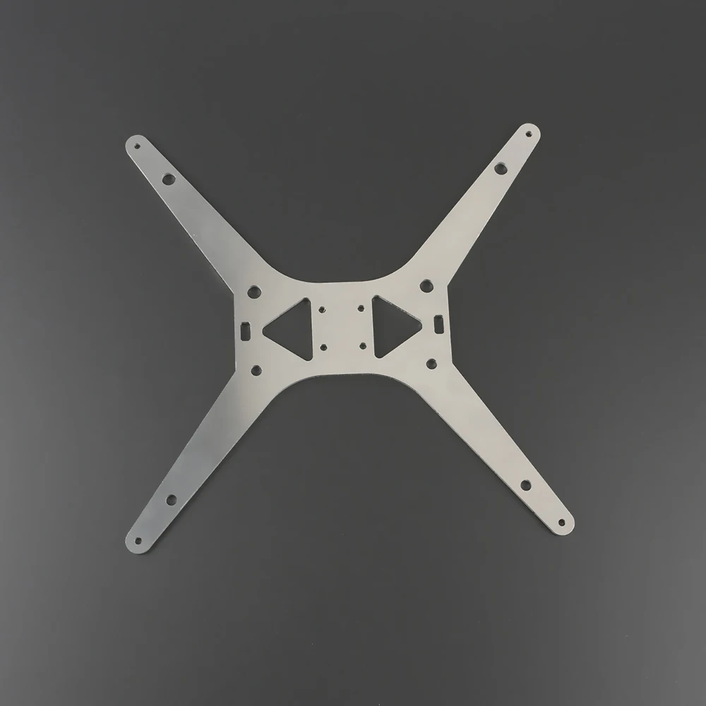 3D Принтер Алюминиевая Толщина Анодированного Металла Y-Образная Каретка для DIY Tarantula MGN12H Heatbed Support 3 мм