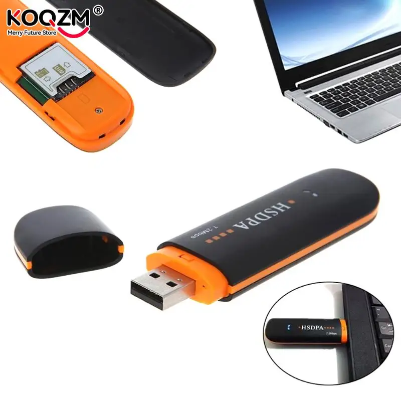 3G USB-модем USB-накопитель Datacard Адаптер мобильного широкополосного доступа 7,2 Мбит/с Универсальный ключ HSDPA с разблокировкой для ноутбука