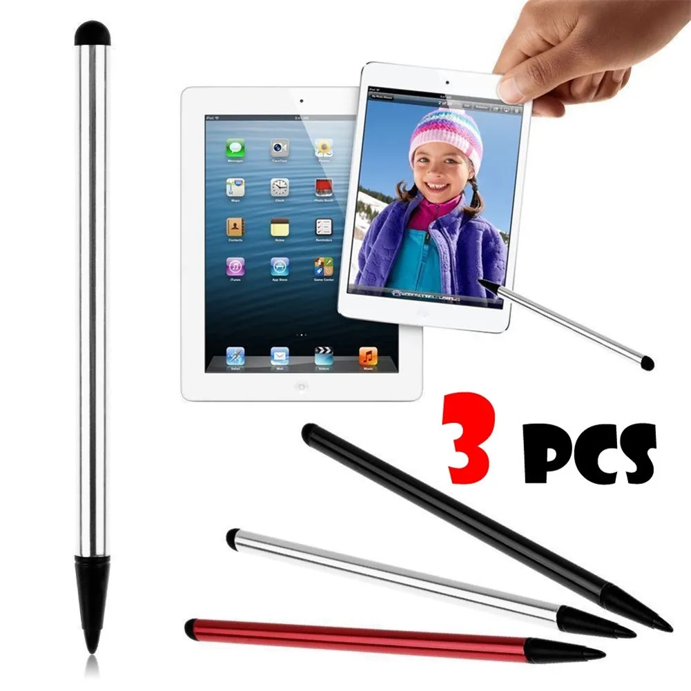 3шт Apple Pencil iPad Stylus Touch Pen Планшет iOS Android Универсальный Стилус Для Мобильного телефона Huawei Samsung Xiaomi Pencil