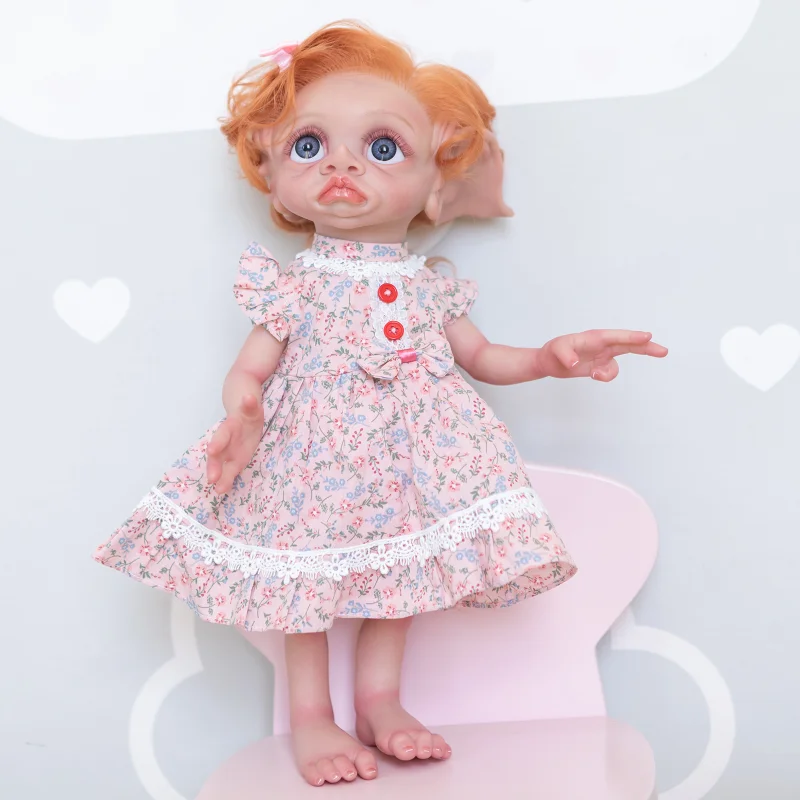 40 см Куклы-реборн ручной работы 16 дюймов Кукла-Реборн Милая Детская Художественная кукла Игрушка для Девочки Рождественский подарок Силиконовая кукла-младенец