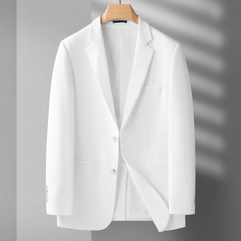 5860-2023, Осенне-зимний новый продукт, мужской костюм, деловой, повседневный, простой, в сетку, одинарный западный жакет, мужское верхнее пальто