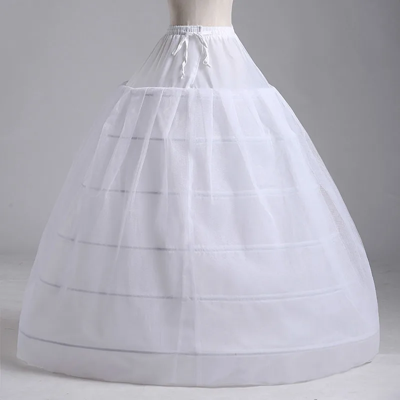 6 обручей, Нижняя юбка для бального платья, Свадебное платье, Кринолин, Женская нижняя юбка, юбка-обруч