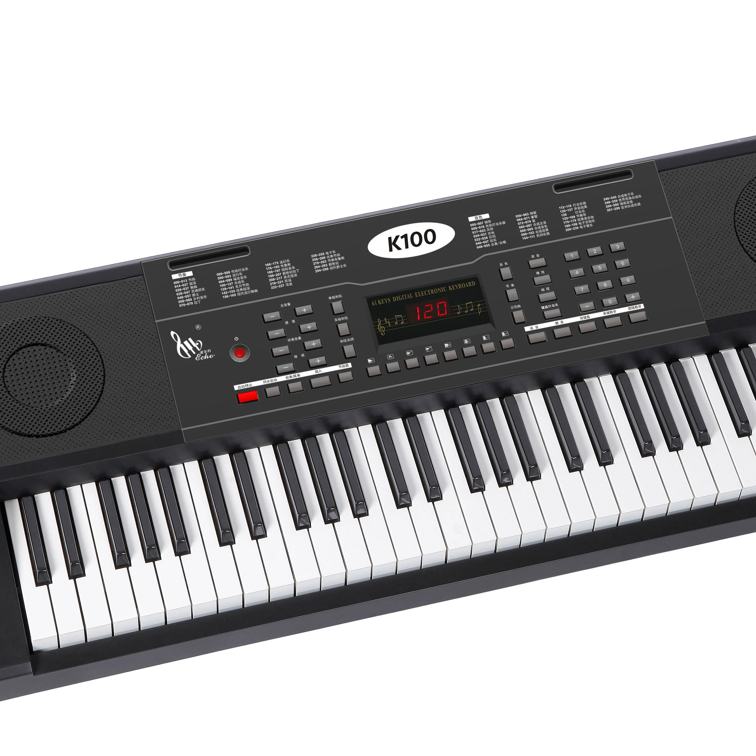 61 Сенсорная клавиша отклика Электрическая клавиатура стандартный электронный орган