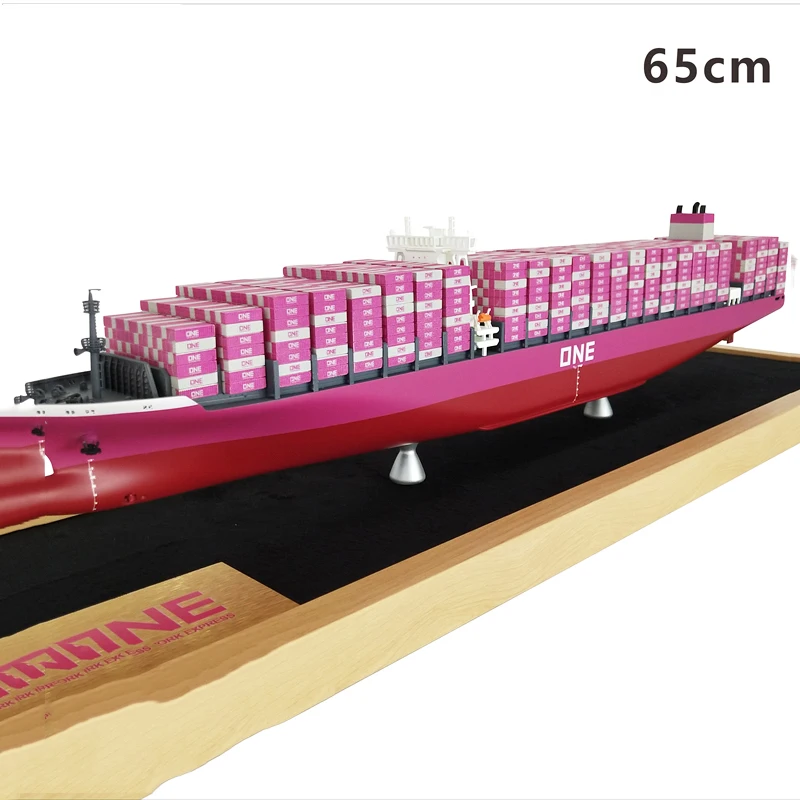 65 см Контейнер Подарочная модель корабля Защита окружающей среды Глянцевая Прозрачная Акриловая подарочная коробка Подарок