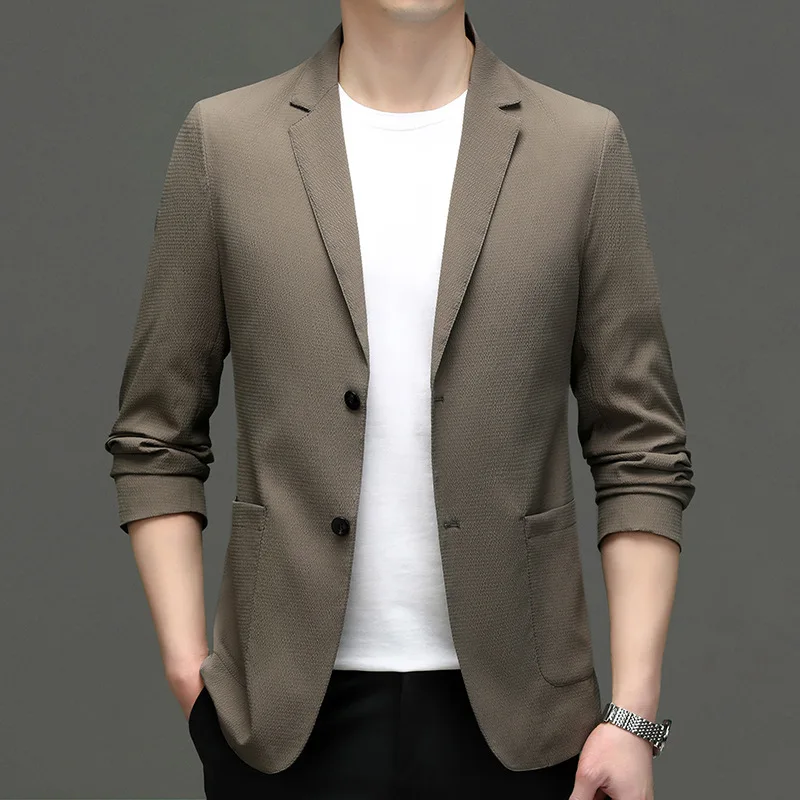 6953-2023 Мужской костюм весенний новый деловой профессиональный мужской пиджак повседневная корейская версия костюма
