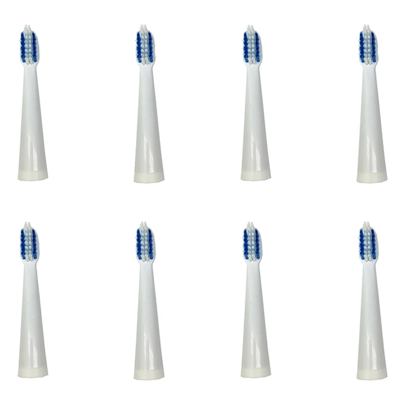8 Шт. сменных головок для зубных щеток для LANSUNG U1 A39 A39plus A1 SN901 SN902 Головки для электрических зубных щеток синего цвета