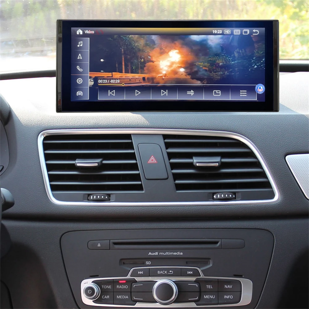 8G + 256GB Blu-Ray Антибликовый Экран Для Audi Q3 2013-2019 Android 12 Радио GPS Навигация Мультимедийный Плеер Carplay Головное устройство