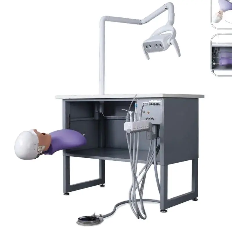 A5 + Стоматологический Ручной Манекен-тренажер для 1 студента, Тренировочная система с фантомной головкой