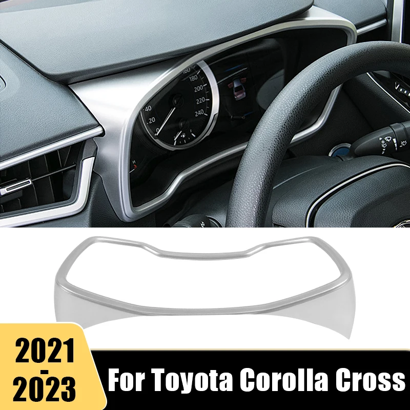ABS Приборная панель Автомобиля, Приборная Панель, Накладка, Наклейки Для Toyota Corolla Cross XG10 2021 2022 2023, Аксессуары Для Литья