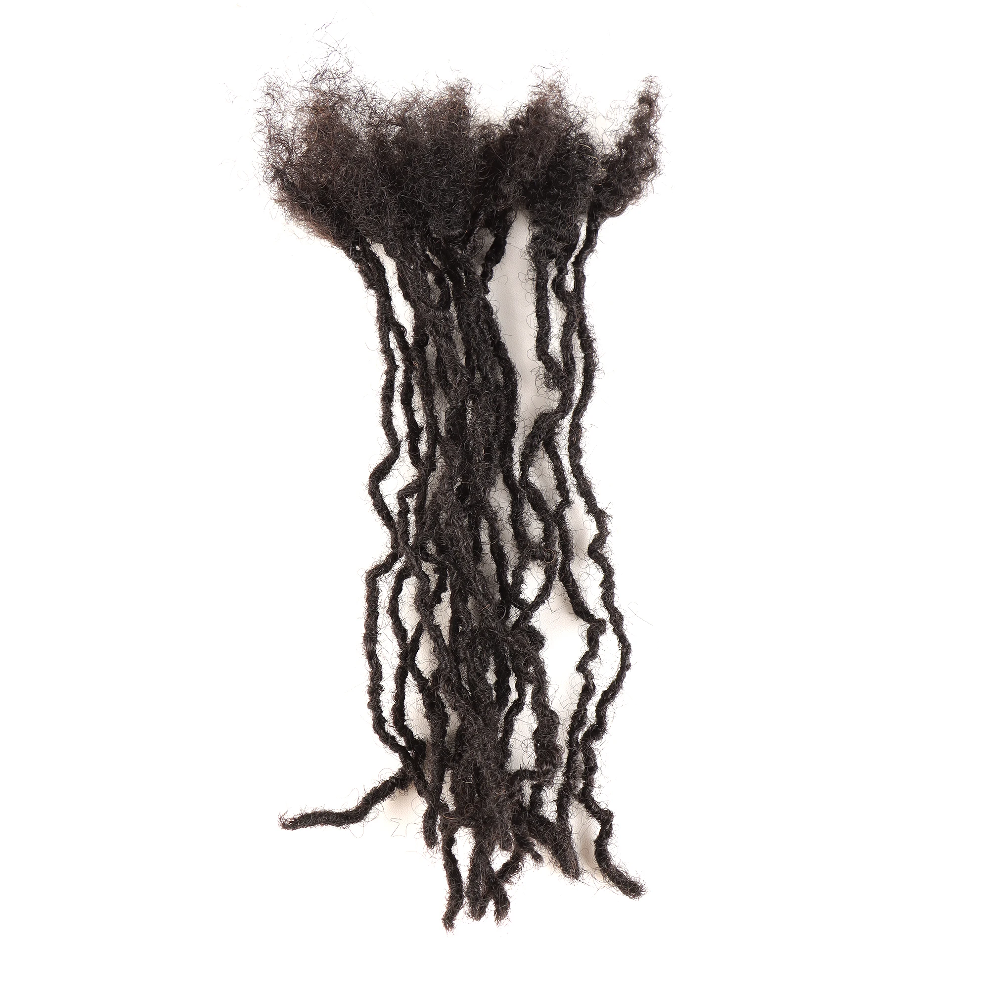 AHVAST 100% Натуральные Волосы, Микрочастицы, Дреды для наращивания толщиной 0,2 см-0,3 см