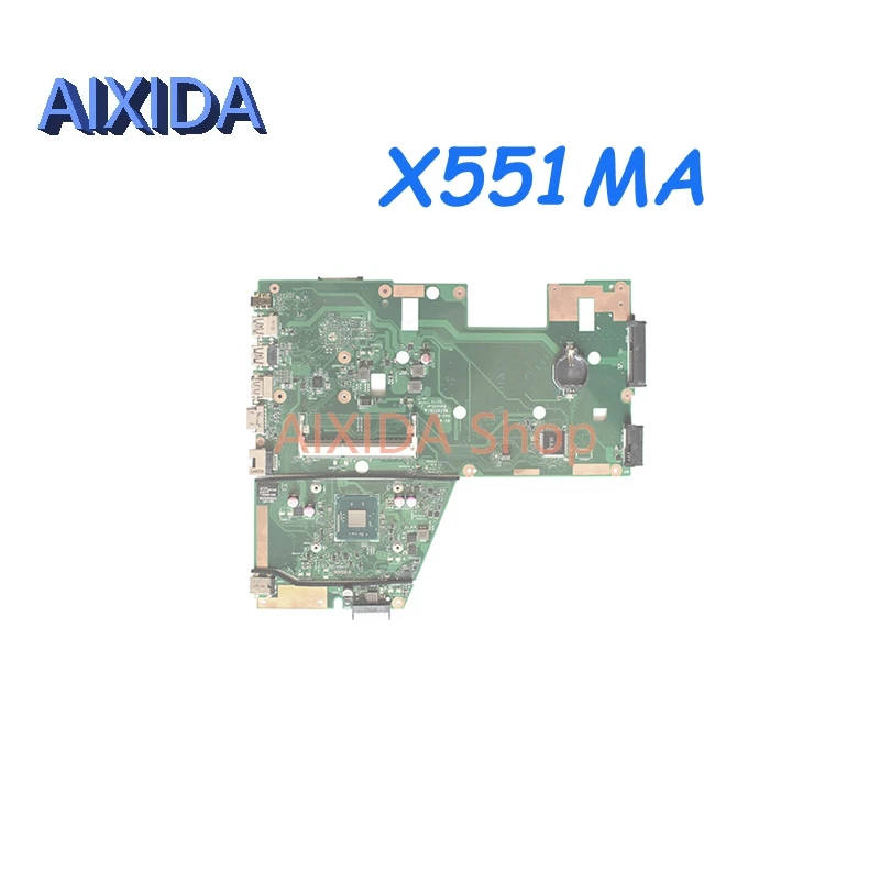 AIXIDA X551MA для ASUS F551MA X551MA R512MA Материнская плата ноутбука N2815 N2830 N2930 N2940 N3530 N3540 Материнская плата процессора полностью протестирована
