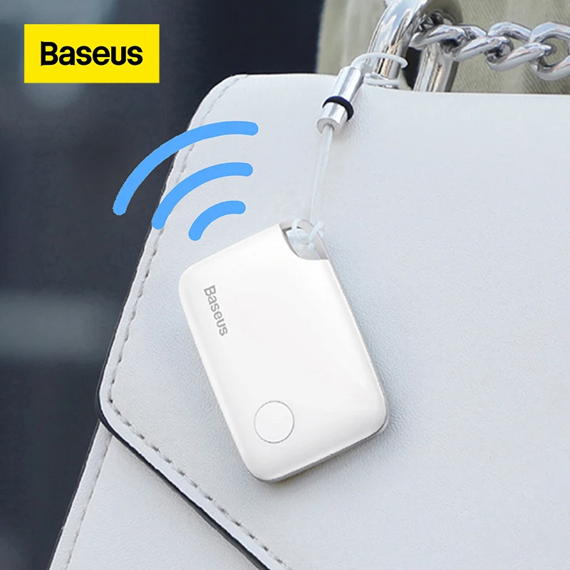 Baseus Mini Smart Tracker Anti Lost Bluetooth Smart Finder Для Детских Телефонов-ключей Детская Сигнализация Против Потери Smart Tag Key Finder Локатор