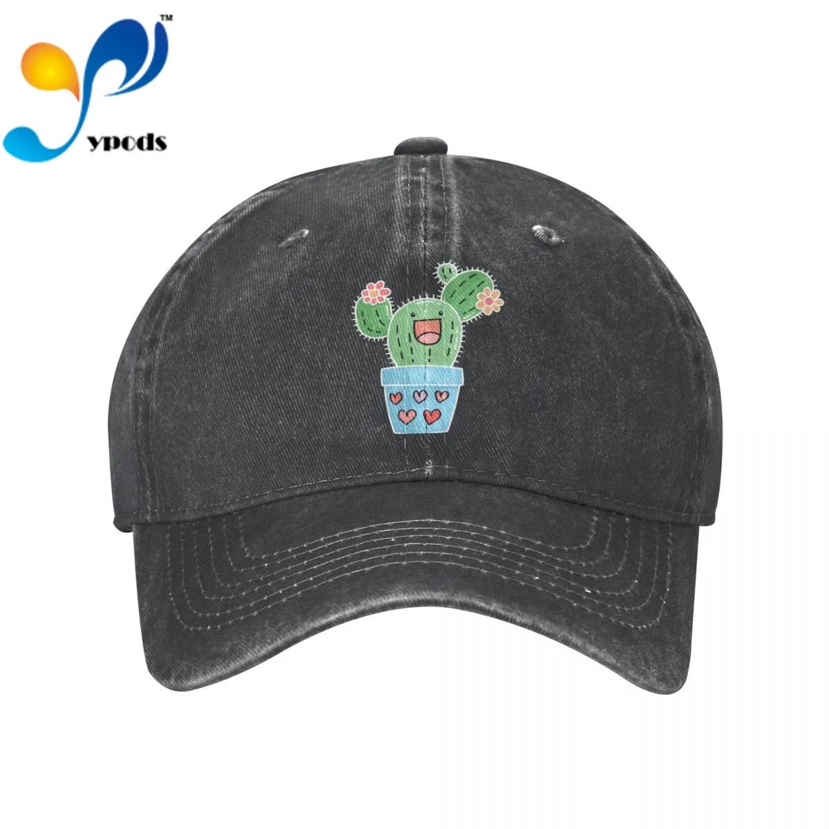Cactus Женская Мужская хлопковая бейсболка Унисекс, повседневные кепки, уличные бейсболки для дальнобойщиков