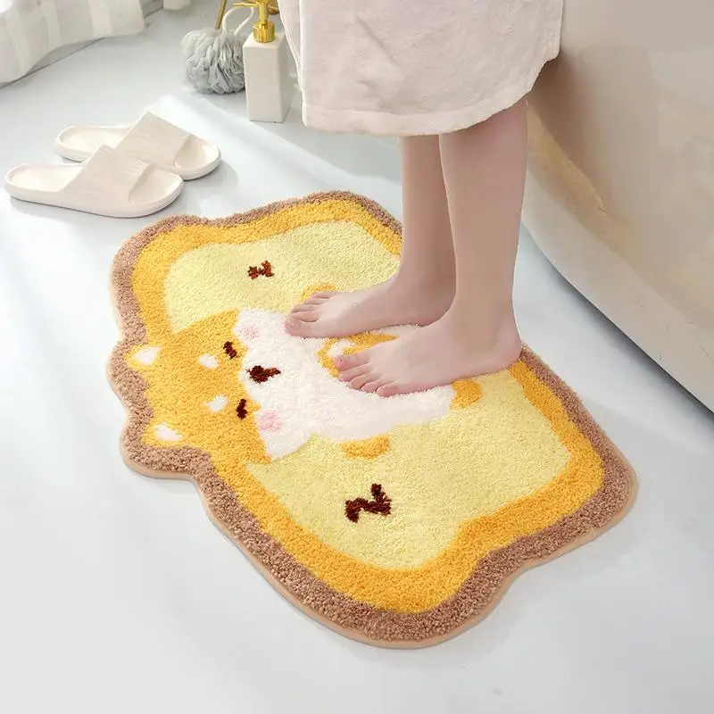 Creative Cardone Toast Series Ковер Напольный коврик Для домашнего туалета, двери в ванную комнату, нескользящий коврик, впитывающий коврик для ног