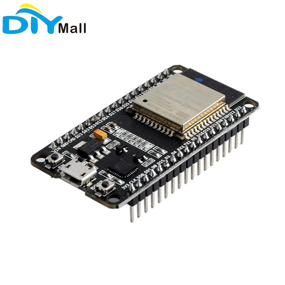 DIYmall DEVIT V1.1 Плата разработки ESP32-WROOM-32 ESP32 ESP-32S WiFi совместимый с синим зубом модуль разработки CP2102 для Arduino