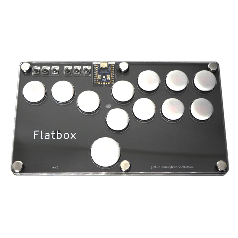 Flatbox Hitbox Аркадный Файтинг Видеоигра Кодирующий Контроллер Xinput/Dinput Мини-Консоль Hitbox Для ПК/NS/PS4