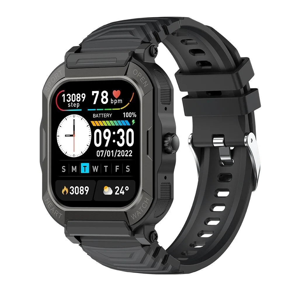 H30 Новые 1,9-дюймовые смарт-часы для мужчин IP68, водонепроницаемые, для занятий спортом на открытом воздухе, фитнес-трекер, монитор здоровья, Bluetooth-вызов, умные часы Для женщин
