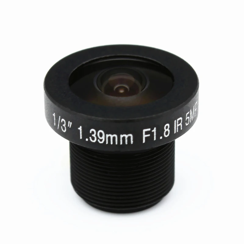 HD 5mp 1,39 мм Объектив камеры видеонаблюдения Рыбий Глаз Широкоугольный M12 F1.8 ИК-плата для безопасности CCD IP-камеры