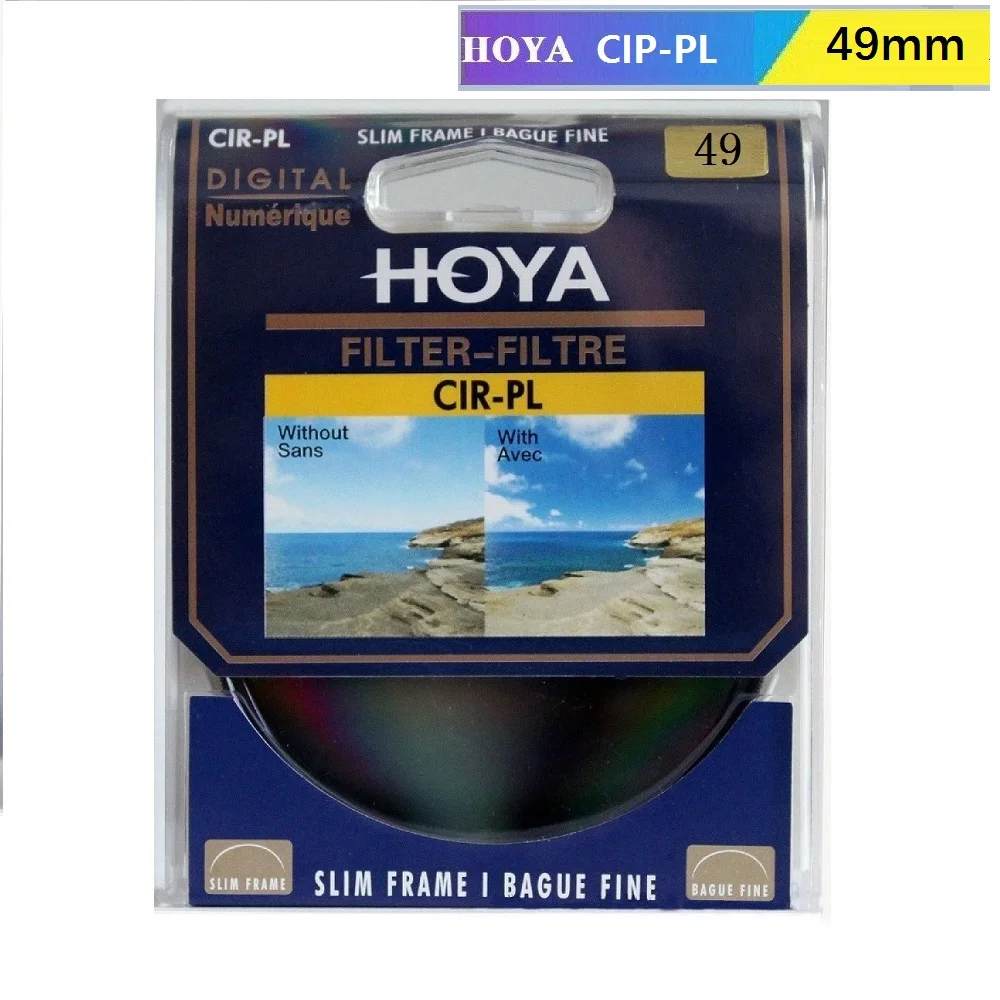 HOYA CPL Фильтр 49 мм Круговой Поляризационный CIR-PL ТОНКИЙ cpl Поляризатор Защитный фильтр объектива для Nikon Canon Sony Camera Lens