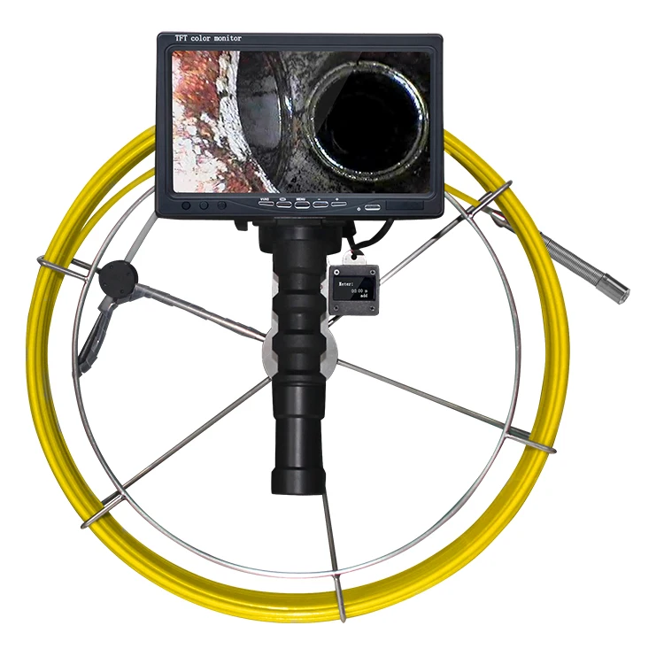 IP67 Водонепроницаемая камера с HD-изображением для осмотра канализационных труб с бороскопом, подводная камера для сантехники Puah Rod