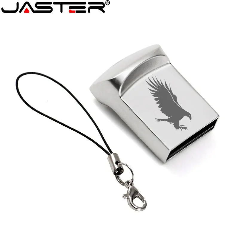 JASTER Super Mini USB Флэш-накопители 64 ГБ Высокоскоростная Карта Памяти 32 ГБ Креативный Бизнес-Подарок Ручка-Накопитель 16 ГБ Бесплатная Цепочка-Флешка
