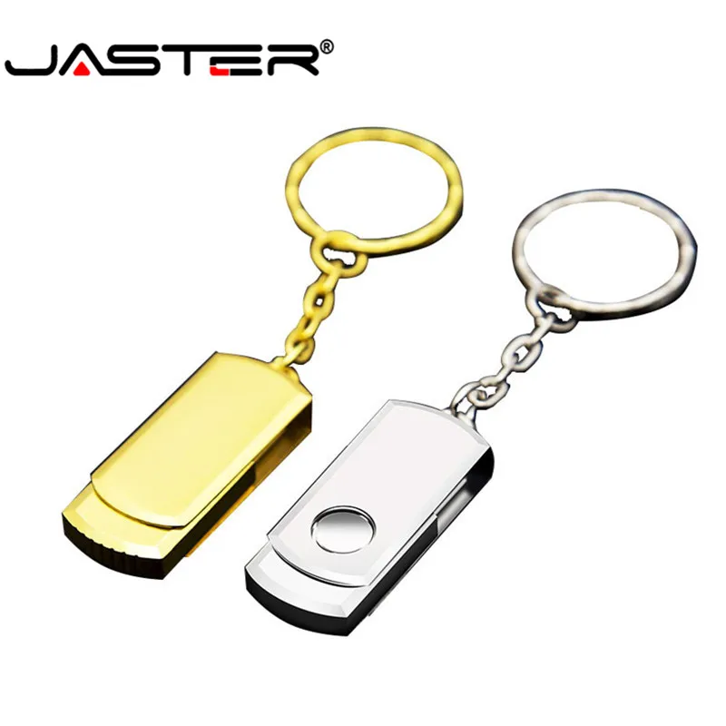 JASTER металлический USB флэш-накопитель Поворотная ручка-накопитель Из нержавеющей Стали Флешка 32 ГБ/16 ГБ/8 Гб/4 ГБ u диск memory stick USB creativo