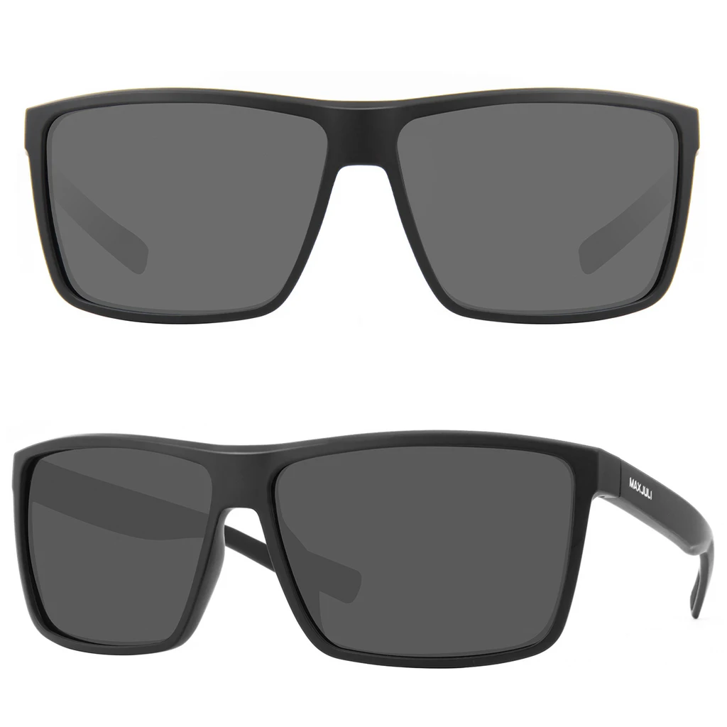 MAXJULI Поляризованные солнцезащитные очки большого размера для мужчин и женщин с защитой от ультрафиолета 400 8125