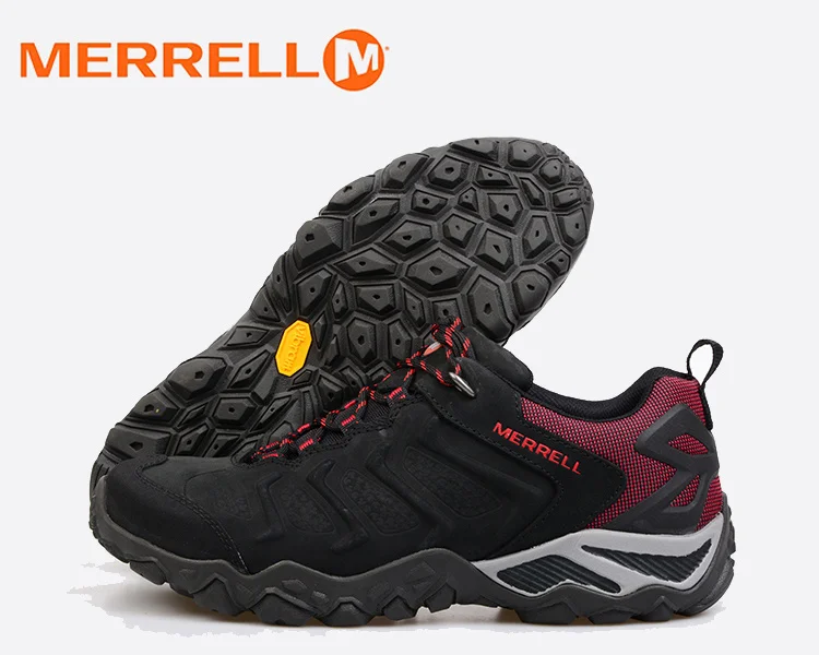 Merrell Уличная профессиональная походная обувь, устойчивая противоскользящая обувь, Прогулочная Треккинговая обувь, Спортивные мужские кроссовки для скалолазания 39-44