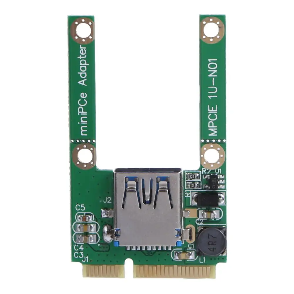 Mini PCI-E к USB 3,0 PCI Express Адаптер Карта расширения для Ноутбука PCI Express PCIe к USB 3,0 Конвертер Riser Card Адаптер для ПК