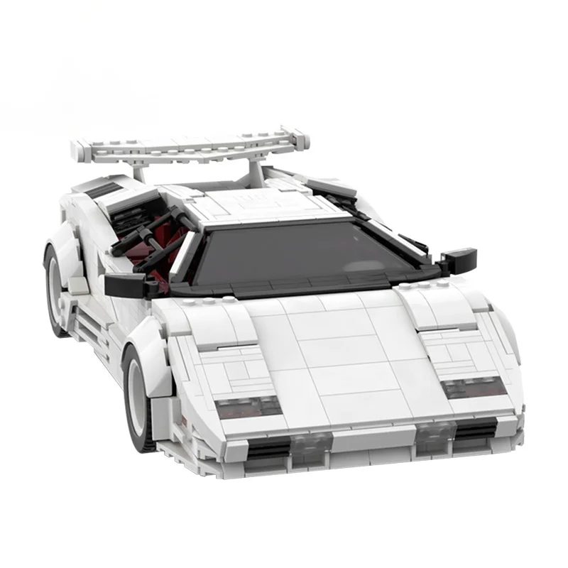 Moc Blocks Автомобиль Super Diy, детские наборы игрушек Moc, знаменитая модель автомобиля, конструкторы, спортивные высокотехнологичные игрушки для мальчиков, праздничный подарок